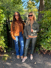 The Tabby Suede - Tie Waist Bomber Jacket